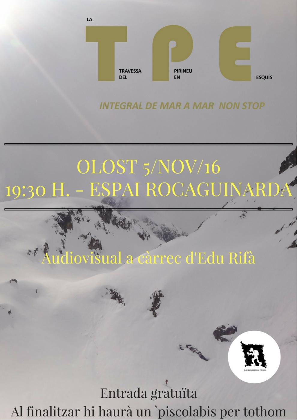 Audiovisual de muntanya per la Fira d'en Rocaguinarda